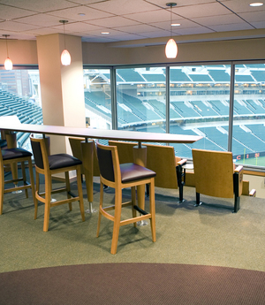 Picture of Cincinnati Bengals Players Lounge and Suites Photo for project