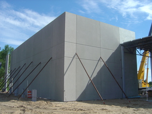 Engine Room Precast Photo for project