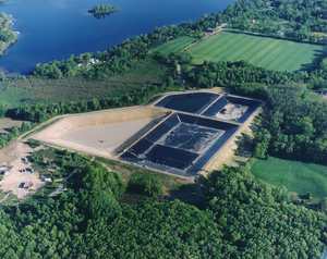 Picture of Wamplers Lake Wastewater Treatment Facility Photo for project