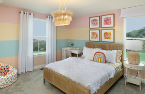 Spacious Secondary Bedrooms