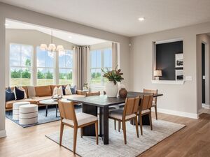 Connected Dining Area